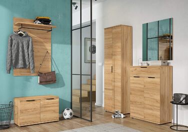 Шафа для взуття, дуб Наварра, 75 x 108 x 37 см Шафа для взуття, дуб Наварра, 2790-243