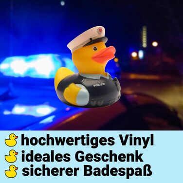 Поліція гумова качка I Поліція писклява качка I Поліція писклява качка I Іграшка для купання для дітей