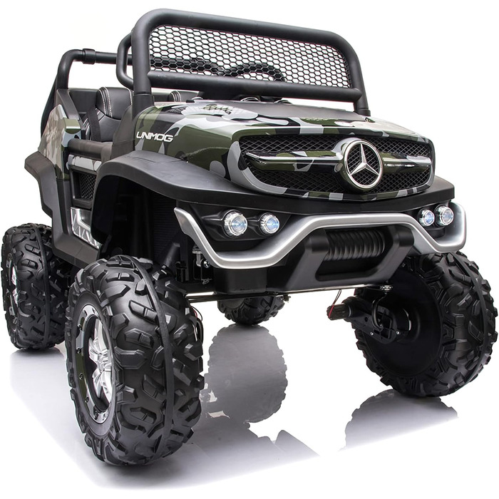 Дитячий електромобіль Mercedes Unimog 12V електромобіль для дітей, дитячий автомобіль, дитячий електромобіль з пультом дистанційно