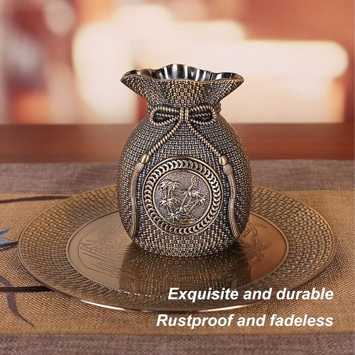 Турецький чайний сервіз у вінтажному стилі, сплав цинку, рельєфний візерунок, стійкі кольори, надзвичайно міцний, турецький кавовий набір