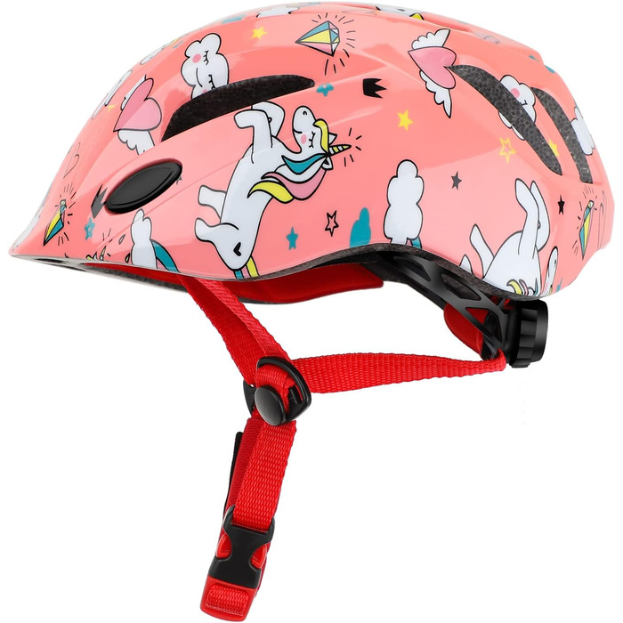 Велосипедний шолом Міцний дитячий шолом Регульований шолом для скейтборду Велосипедний шолом Шолом для скейтера 52-56 см для дівча