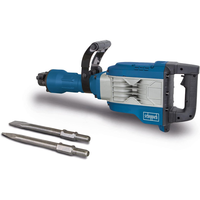 Відбійний молоток по бетону сила удару 60 Дж потужність 1900 Вт 390 мм вкл. загострене і плоске зубило і транспортний ящик 60 Дж -