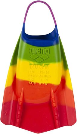 Ласти для тренувань з плавання ARENA Powerfin Pro II, ласти для дорослих, 100 силіконові, зручні короткі ласти для басейнів 11-12 років, EU Arena Pride