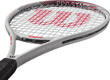 Тенісна ракетка Wilson Unisex Adult Pro Staff Precision RXT 105 4-1/4&39 (2) Біла / Чорна / Червона