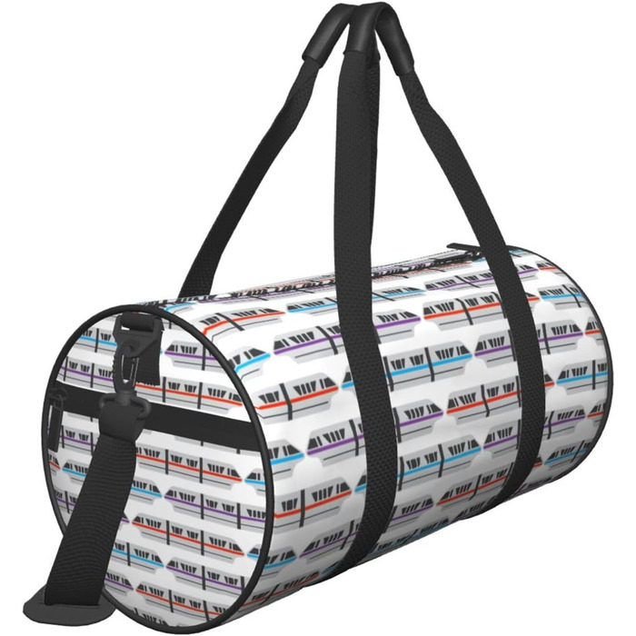 Дорожня сумка Місячні Вовки 3D, кругла, великої місткості, легка та міцна, ідеальний подарунок для походів, відпустки, ділових поїздок та іншого, на одне відділення, універсальний розмір