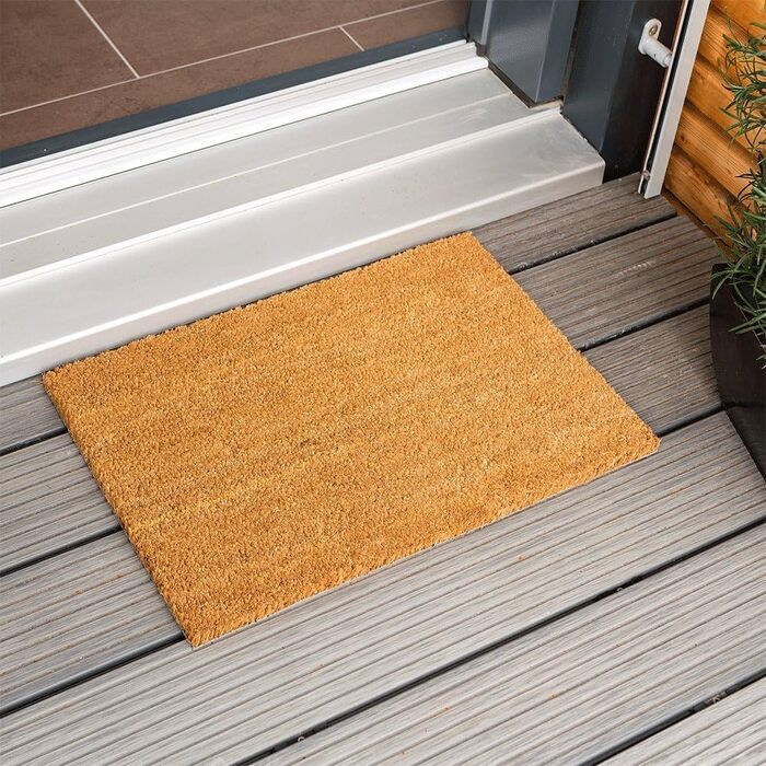 Кокосовий килимок на замовлення Кокосовий килимок для дверей, нарізаний за розміром 3 товщини, ширина до 120 см, довжина до 300 см від 19,24 євро на вибір товщина 24 мм, ширина 20-40 см, довжина 20-60 см