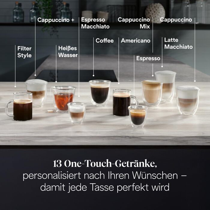 Кавомашина De'Longhi Magnifica Evo Next 13 напоїв, Titan