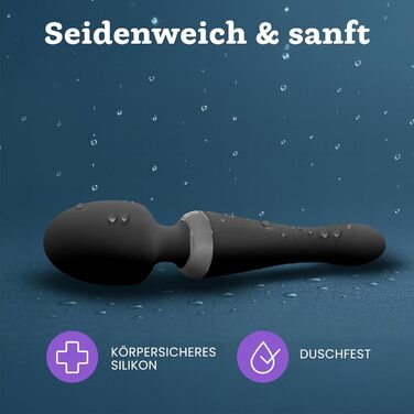 Двосторонній вібратор Oliver James для жінок, 10 режимів вібрації, безшумний, водостійкий, бездротовий