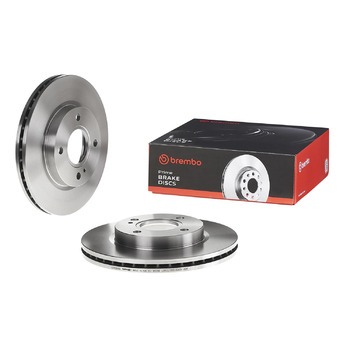 Гальмівні диски Brembo 09.A968.24 комплект (пара), чорні