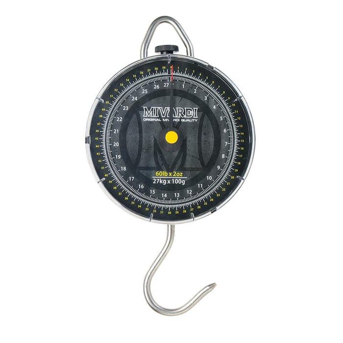 Ваги для риби, аналогові підвісні ваги, вантажопідйомність до 54 кг, до 27 кг