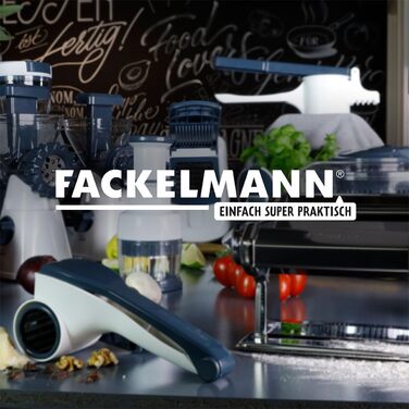 Машина для пасти Fackelmann easyprepare насадки для лазаньї, тальятеле та спагеті, з кріпленням до столу та протиковзанням