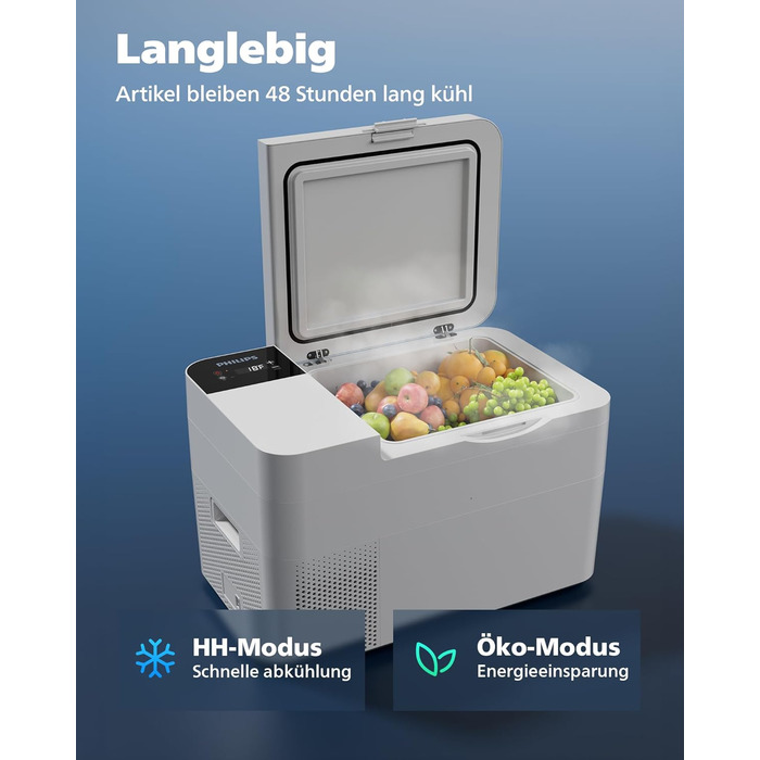 Холодильник PHILIPS TB5301G 12-вольтовий, 25-літровий автомобільний холодильник, автомобільний електричний холодильник 12/24 В пос