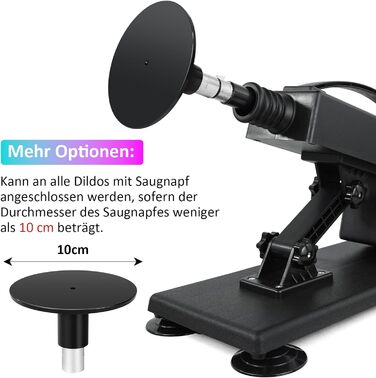 Автоматична секс-машина HIMOOX, з фалоімітатором та присоском, регульована