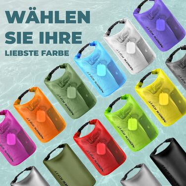 Водонепроникний мішок Nordlight Dry Bag - 2л 5л 10л 15л 20л 30л літр Водонепроникний гермомішок Duffel Bag Водонепроникний сухий м