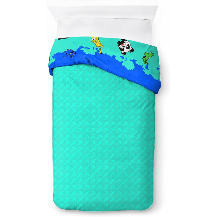 Креативна мода 100 бавовна комплект дитячої постільної білизни 135x200 см односпальний розмір - підодіяльник наволочка 50x70 см