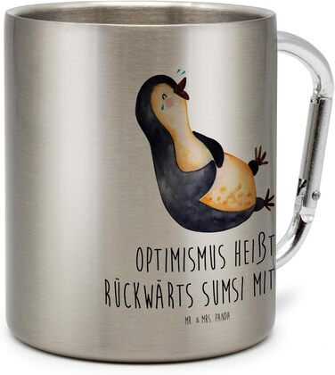 Термос-кухоль з пінгвінами &quotМістер і місіс Панда&quot, що сміються - подарунок, ха-ха, пінгвіни, термокухоль з нержавіючої сталі, гумор, лол, чайна кружка, оптимізм, металева кружка, термокухоль, чашка для чаю
