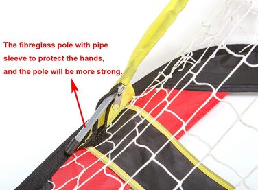 Футбольні ворота Kidodo для дітей, висувні ворота для дітей, складні та портативні футбольні ворота, іграшка для вулиці, саду та дому, 100 x 70 x 70 см, 100 шт.