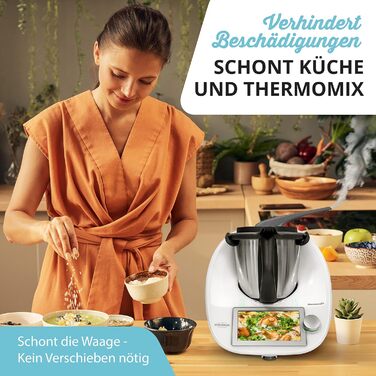 Паровий дивертор для Thermomix TM5 TM6 Паровий розрядник для захисту навісних шаф Кухонні аксесуари для відведення пари для Vorwerk TM-5 TM-6 для TM5/6 - Антрацит