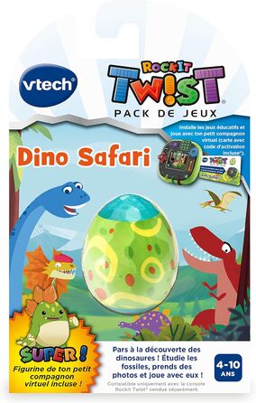 Розвиваючі ігри, різнокольорові, 80-495305 Rockit Twist - JEU Dino Safari