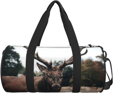 Дорожня сумка-циліндр з квітковим принтом, спортивна сумка для чоловіків та жінок, сумка-мішок, спортивна сумка