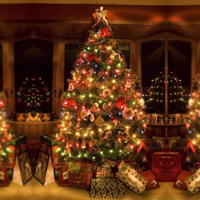 Світлодіодна гірлянда Lepro 100 різнокольорова 13M, зовнішнє освітлення для вечірок з вилкою, 8 режимів і функція позначки, ідеаль