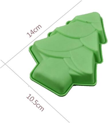 Силіконова форма для випічки у формі ялинки DUBENS