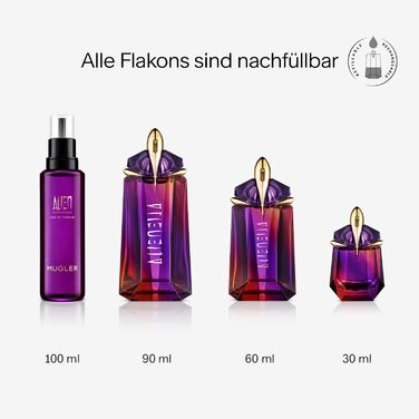 Жіночі парфуми, Фруктовий, деревний та квітковий аромат, Гіперсучасний та гіпержіночний, Змінний флакон, 30 мл