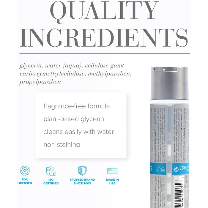 Змазка System JO H2O 60 мл без парфумів 60 мл (1 упаковка)