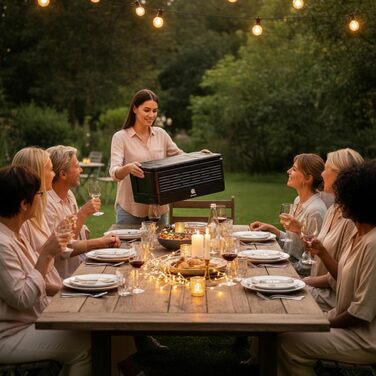 Великий складаний чорний термобокс для зберігання їжі гарячою та холодною - 42 л - Складаний підігрівач/охолоджувач їжі 60 x 41 см - Складаний пінопластовий холодильник/холодильник для їжі та напоїв з ізольованою кришкою 42 л / 60 x 41 см