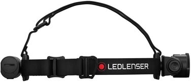 Налобний ліхтар Ledlenser H7R Core LED, 1000 люмен, перезаряджається від літієвої батареї, водонепроникний IP67, фокусується, плавно регулюється яскравість, постійне світло, дальність променя 250 м, магнітний зарядний кабель USB, один налобний ліхтар
