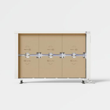 Електричний обігрівач AeroFlow з вогнетривким сердечником FlexiSmart Pro з керуванням через Wi-Fi та застосунок (MIDI 1950)