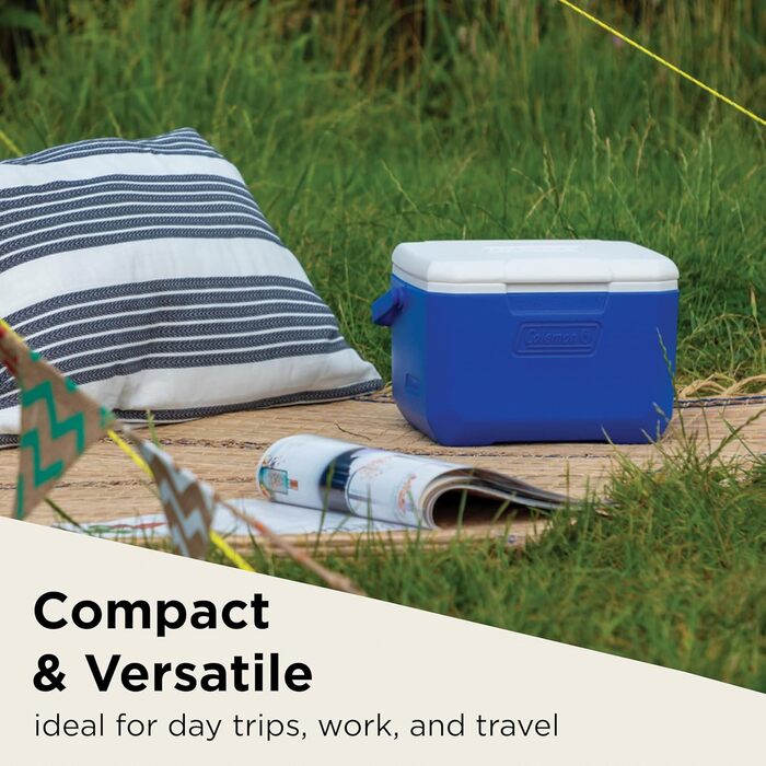 Охолоджувач Coleman Performance Великий пасивний високопродуктивний холодильник з ізоляцією з поліуретанової піни Зберігає холод протягом кількох днів Портативний охолоджувач Ідеально підходить для кемпінгу, пікніків або фестивалів