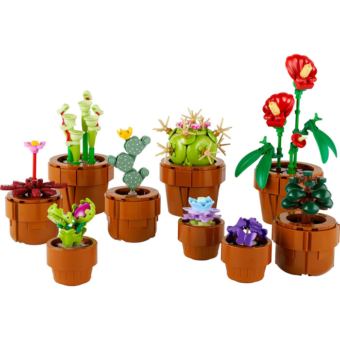 Конструктор LEGO Botanical Collection Tiny Plants 10329, 758 деталей, мініатюрні рослини