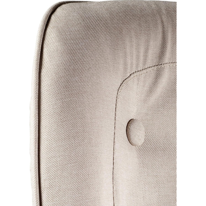 Крісло ECHTWERK Вінс, м&39яке крісло, зручне крісло, висока спинка, м&39яка пінопластова підкладка, дерев&39яні ніжки, 6,2 кг, кремове, широке