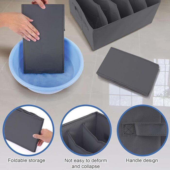 Органайзер для одягу 3 шт. и, шухляда-органайзер 7 відділень, система органайзерів для одягу складна, шухляда-органайзер для сороч