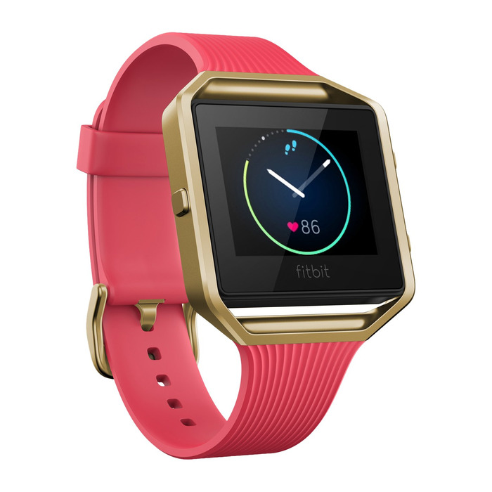 Розумний фітнес-годинник Fitbit Blaze S рожево-золотистий