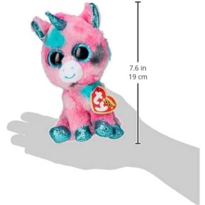 М'яка іграшка TY Unicorn Beanie Boos 15 см, плюш