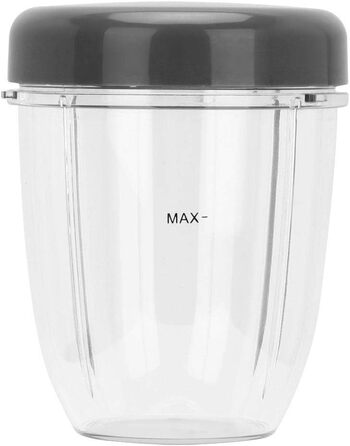 Набір деталей міксера Nikou Комплект деталей-чашок і кришок Набір деталей для заміни аксесуарів для міксера Nutri Bull-et 900 Вт (18 унцій)