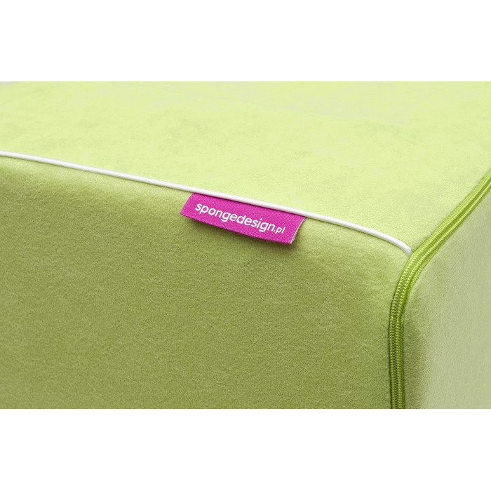 Дитяче крісло від 1 року - Дитяче крісло - Міцне, зручне, з пінопласту - зі знімним чохлом, який можна прати - Ідея подарунка, подарунок на 1-й день народження для дівчаток та хлопчиків - Зелене