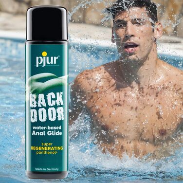 Анальний гель на водній основі pjur BACK DOOR, 100 мл, з пантенолом та ромашкою