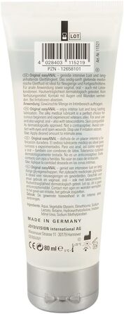 Змазка JOYDIVISION easyANAL 3080 мл НАБІР Змазка тривалої дії для нього та неї Змазка, що підходить для латексних презервативів Рідина з оптимізованим pH гель 80 мл спрей 30 мл