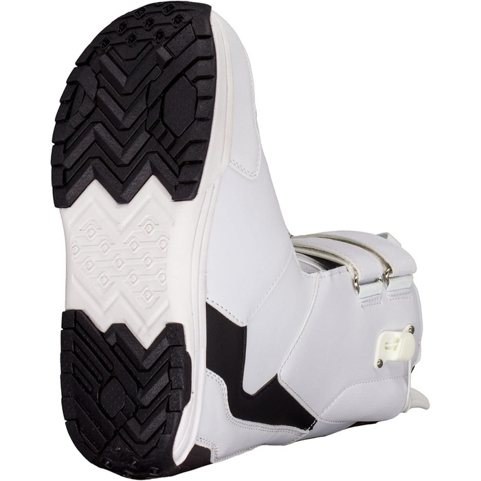 Сноубордічні черевики Airtracks Master Quick Lace/QL - Сноубордічні черевики QL - Білі - Чорні черевики EU 40 / MP 26