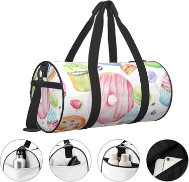 Універсальна дорожня сумка для подорожей, солодощів (кексів, мафінів, цукру), спортивна сумка для чоловіків та жінок, сумка-мішок, спортивна сумка