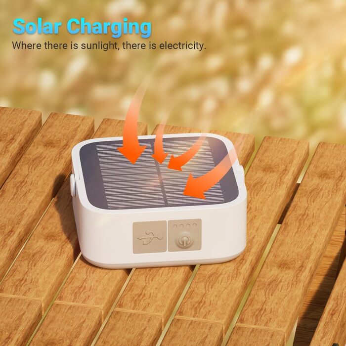 Комплект 4000LM світлодіодні акумуляторні кемпінгові ліхтарі, сонячні кемпінгові ліхтарі з карабіном, водонепроникний наметовий ліхтар для підвішування з 4 режимами для використання на свіжому повітрі, читання, походів, використання в надзвичайних ситуаці