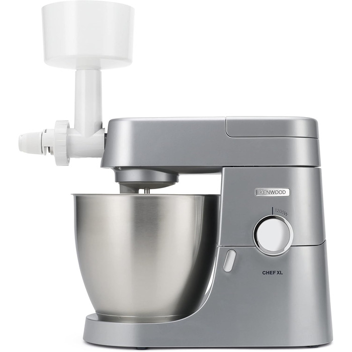 Борошномельний верстат Kenwood KAX941PL (аксесуар для кухонного комбайна, підходить для всіх кухонних комбайнів Chef і kMix, сталевий подрібнювач), білий