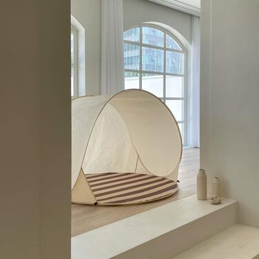 Пляжний намет, кемпінговий намет для 2-3 осіб, легкий розкладний намет, захист від ультрафіолету, водонепроникний, вітронепроникний, розкладний пляжний намет для сімейного кемпінгу, саду, пляжу