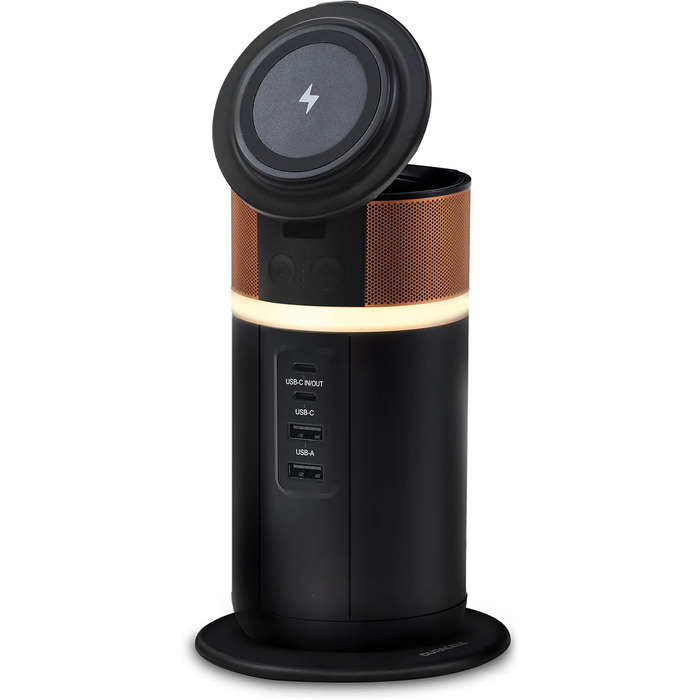 Легкий та компактний, портативний зарядний пристрій та концентратор для ноутбуків, телефонів, планшетів, навушників та смарт-годинників, док-станція 150 Вт (91 Втгод) у комплекті., 150 Power Station