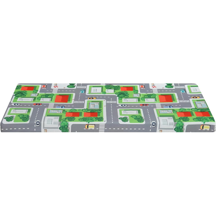 Дитячий дорожній матрац Arensberger 60x120 см Висота 6 см Складаний дитячий матрац Гелева піна зі знімним чохлом та сумкою для перенесення Матрац для дитячого ліжечка Складаний ігровий матрац Oeko-Tex