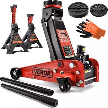 Маневровий домкрат Prodact 3Т (чорний)