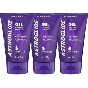Лубрикант на водній основі Astroglide Super Slick, 3 шт. по 120 мл